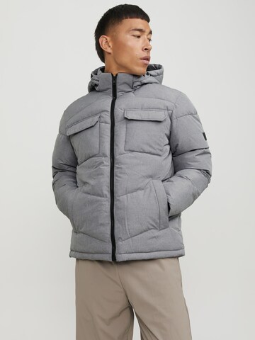 JACK & JONES - Chaqueta de invierno 'JJMason' en gris: frente