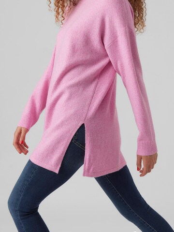 VERO MODA Pulover 'DOFFY' | vijolična barva