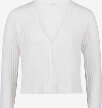 Cartoon Neuletakki värissä valkoinen: etupuoli