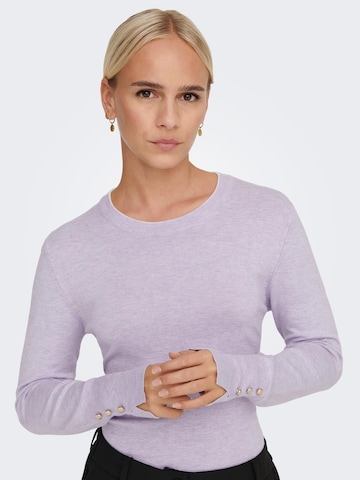 ONLY Sweater 'JULIE' in Purple