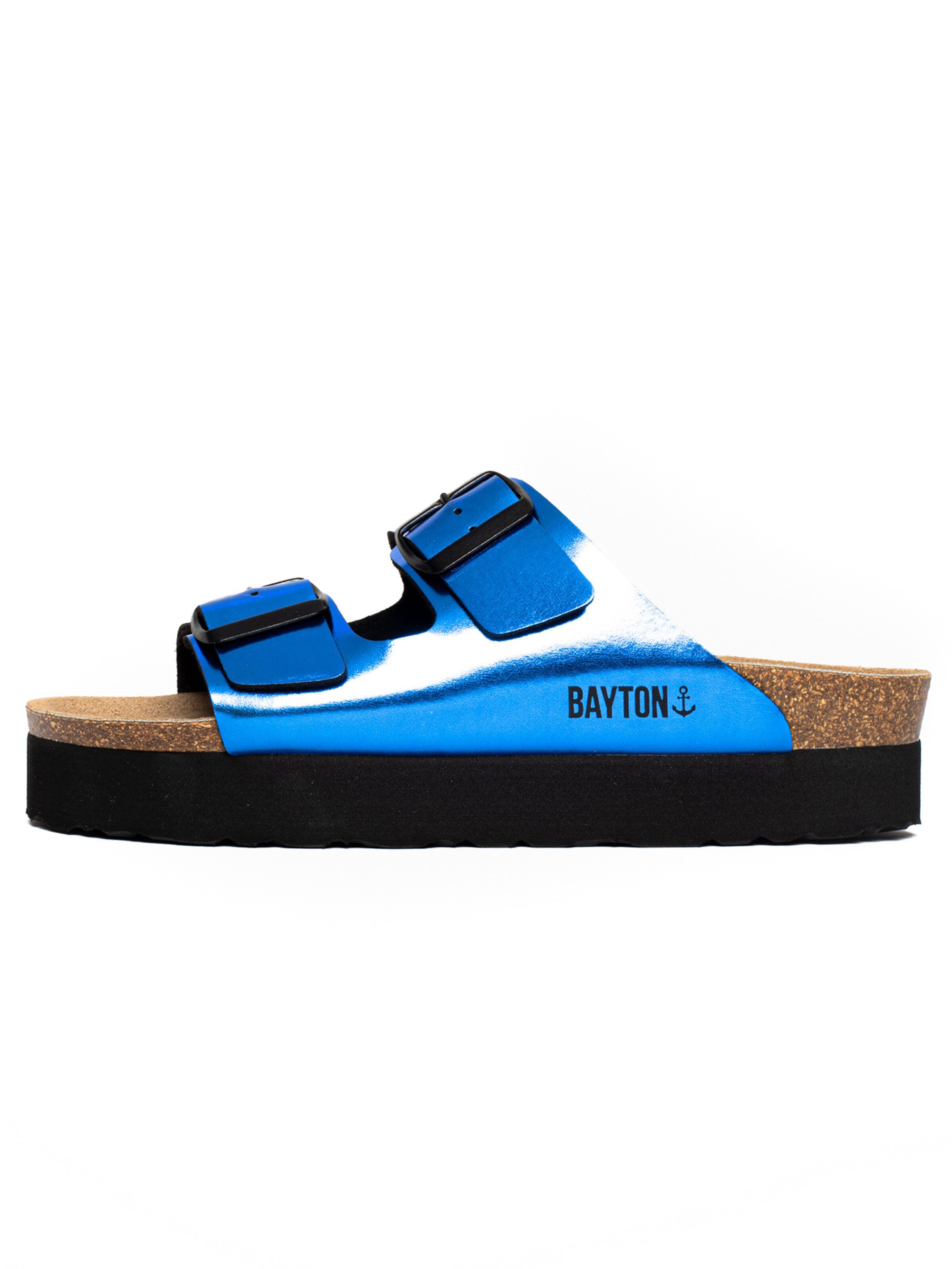 Bayton Mule 'Japet' in Blue: front