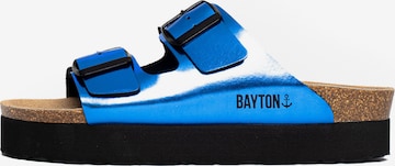 Bayton Mules 'Japet' in Blue: front