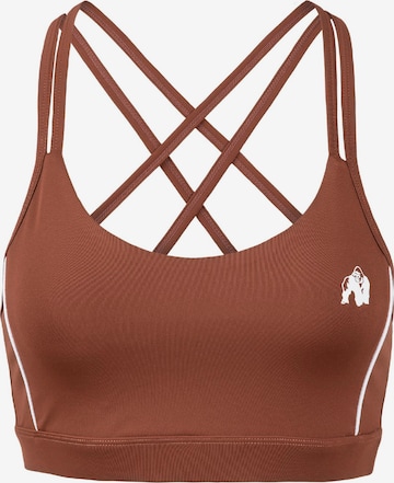 Gorilla Wear Sport bh 'Arizona' in Wit: voorkant