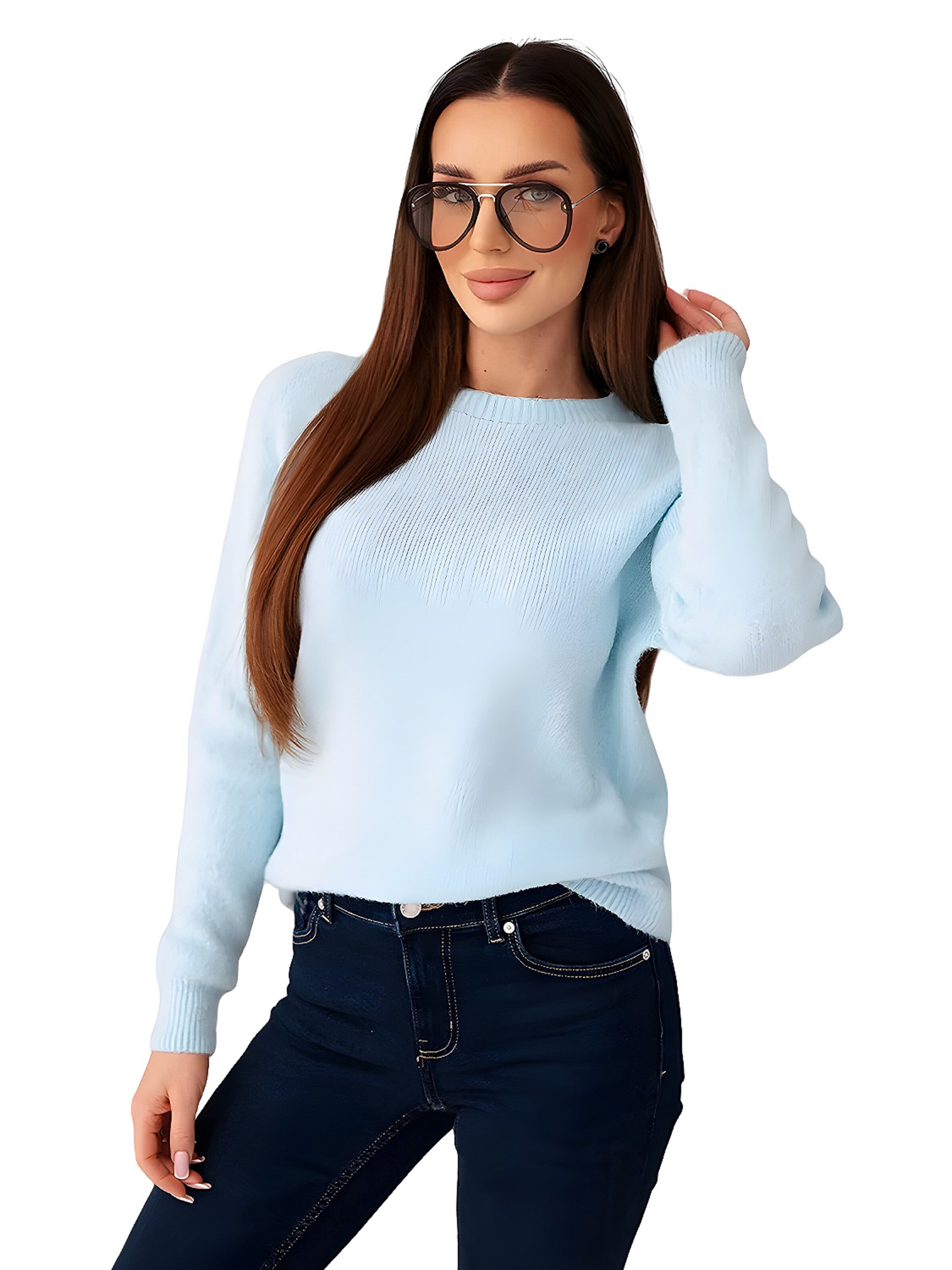 Lumera Trui 'Leggera' in Blauw: voorkant