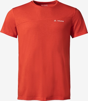 VAUDE Functioneel shirt ' Sveit ' in Rood: voorkant