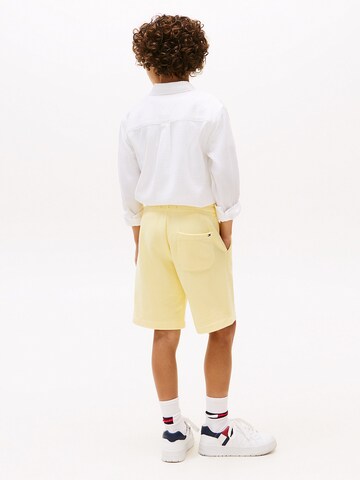 TOMMY HILFIGER Regular Broek in Geel