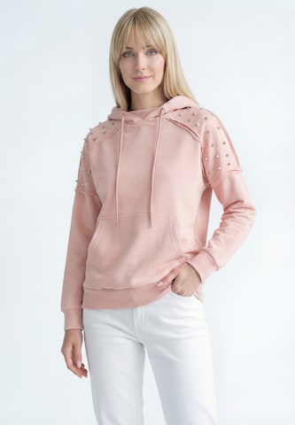 MIMO Sweatshirt in Roze: voorkant