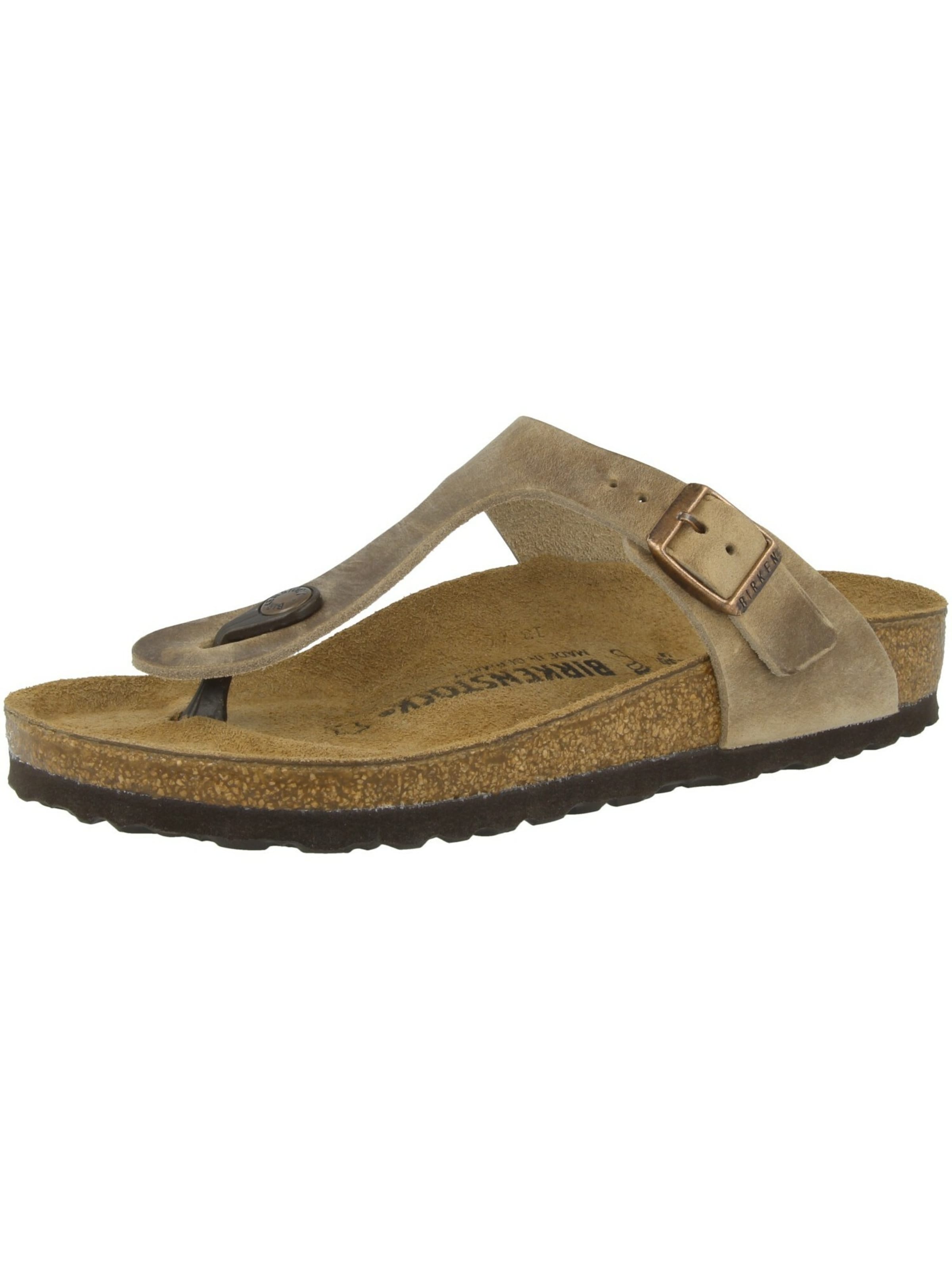 BIRKENSTOCK T Bar Sandals Gizeh in Brown ABOUT YOU