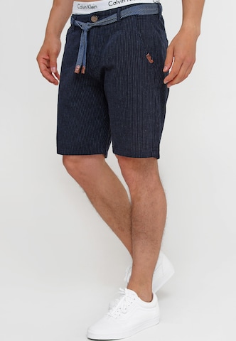 INDICODE JEANS Regular Shorts in Blau