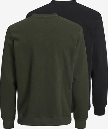 JACK & JONESSweater majica 'Stamp' - zelena boja