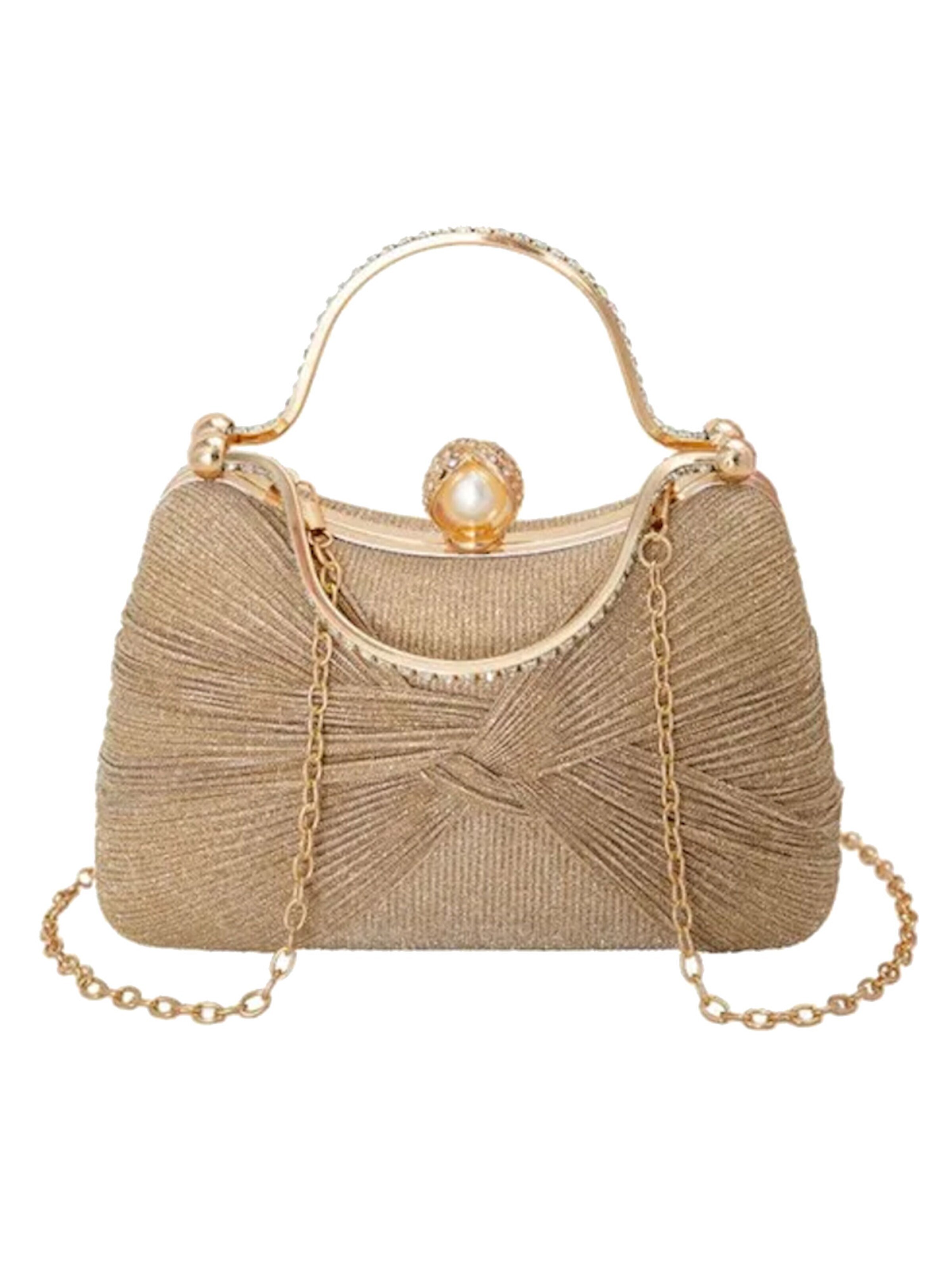 Tomshop24-7 Clutch 'Isabella' in Gold