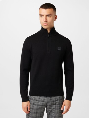 BOSS Pullover 'Kanobix' in Schwarz: predná strana