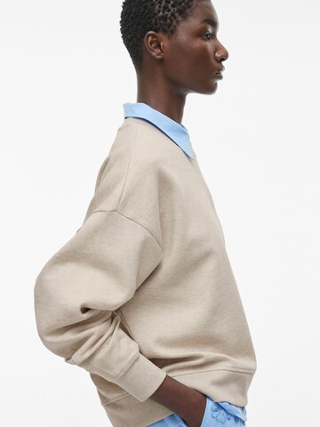 Sweat-shirt ROUGE EDIT en beige