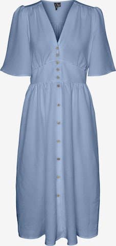 Robe-chemise 'VMMELANEY' VERO MODA en bleu : devant