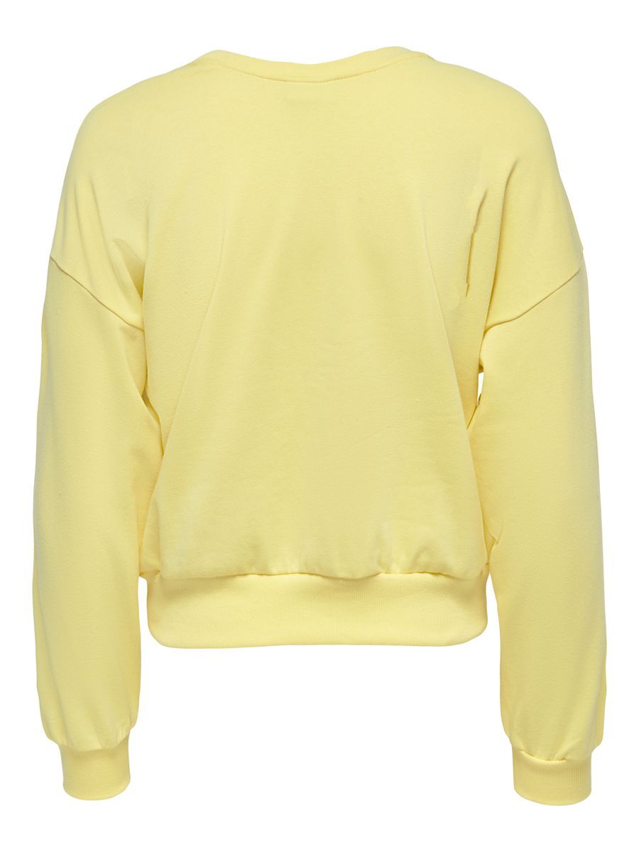 ONLY Sweatshirt in Gelb 