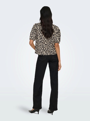 ONLY Blouse 'ONLJENNA' in Beige