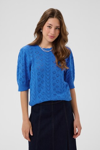 SAINT TROPEZ Pullover 'Shanelle' in Blau: Vorderseite