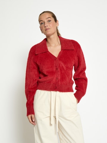 Cardigan 'Harriet' DESIRES en rouge : devant