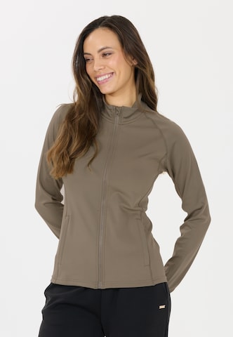 Athlecia Midlayer 'Krosa' in Beige: Vorderseite