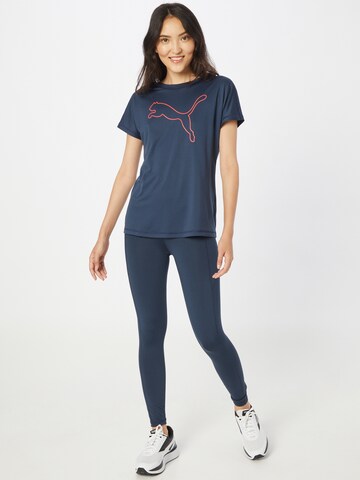 T-shirt fonctionnel PUMA en bleu