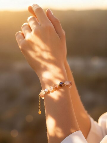 Nemomatheo Bracelet 'Eternal Grace' in Beige