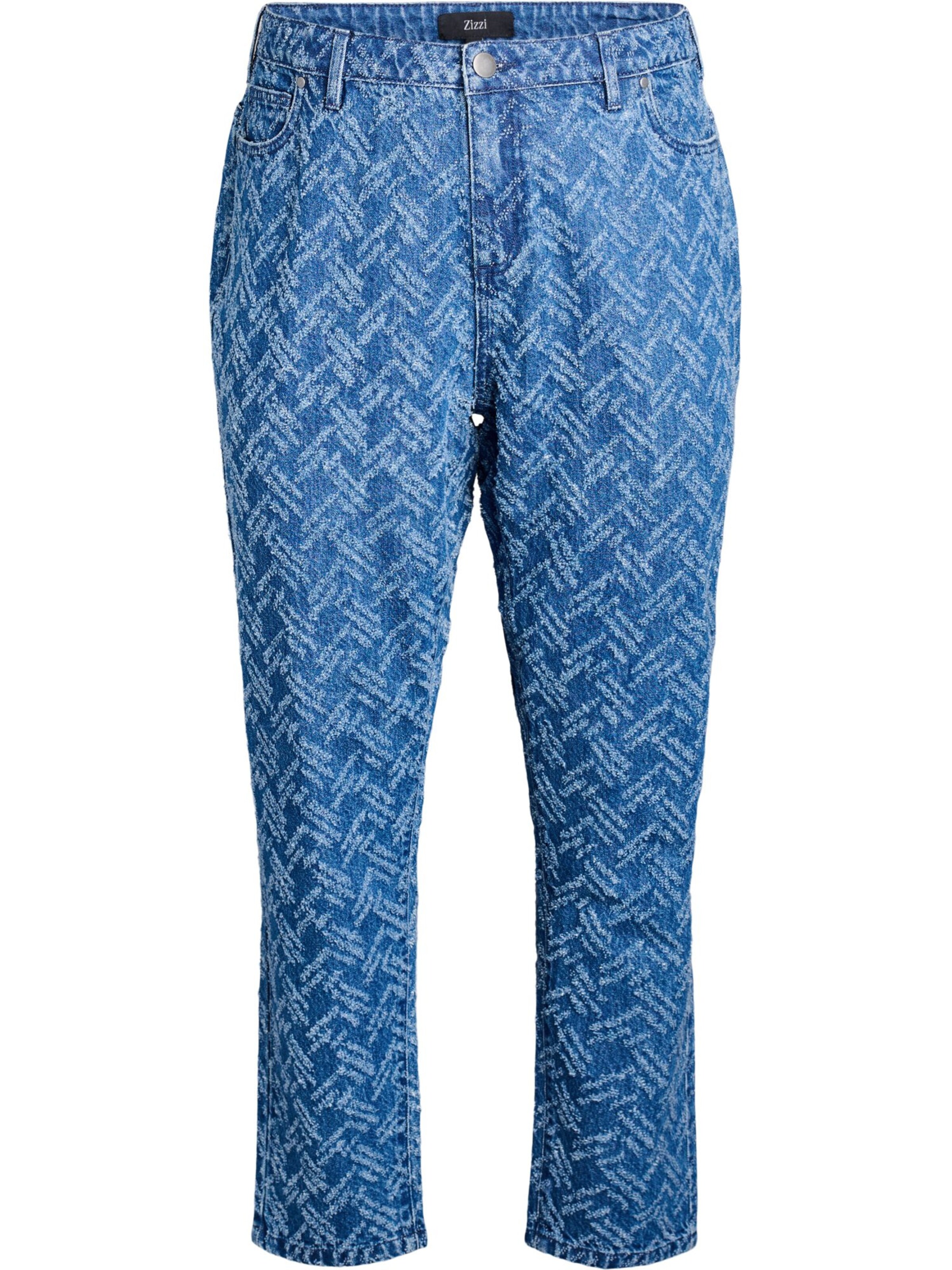 Zizzi Voľný strih Džínsy 'Mille' - Modrá: predná strana