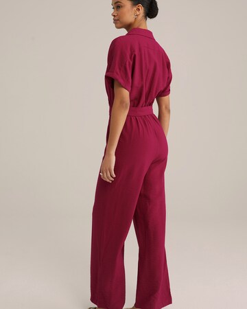 WE Fashion Jumpsuit in Red
