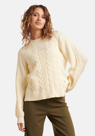 Smashed Lemon Trui in Beige