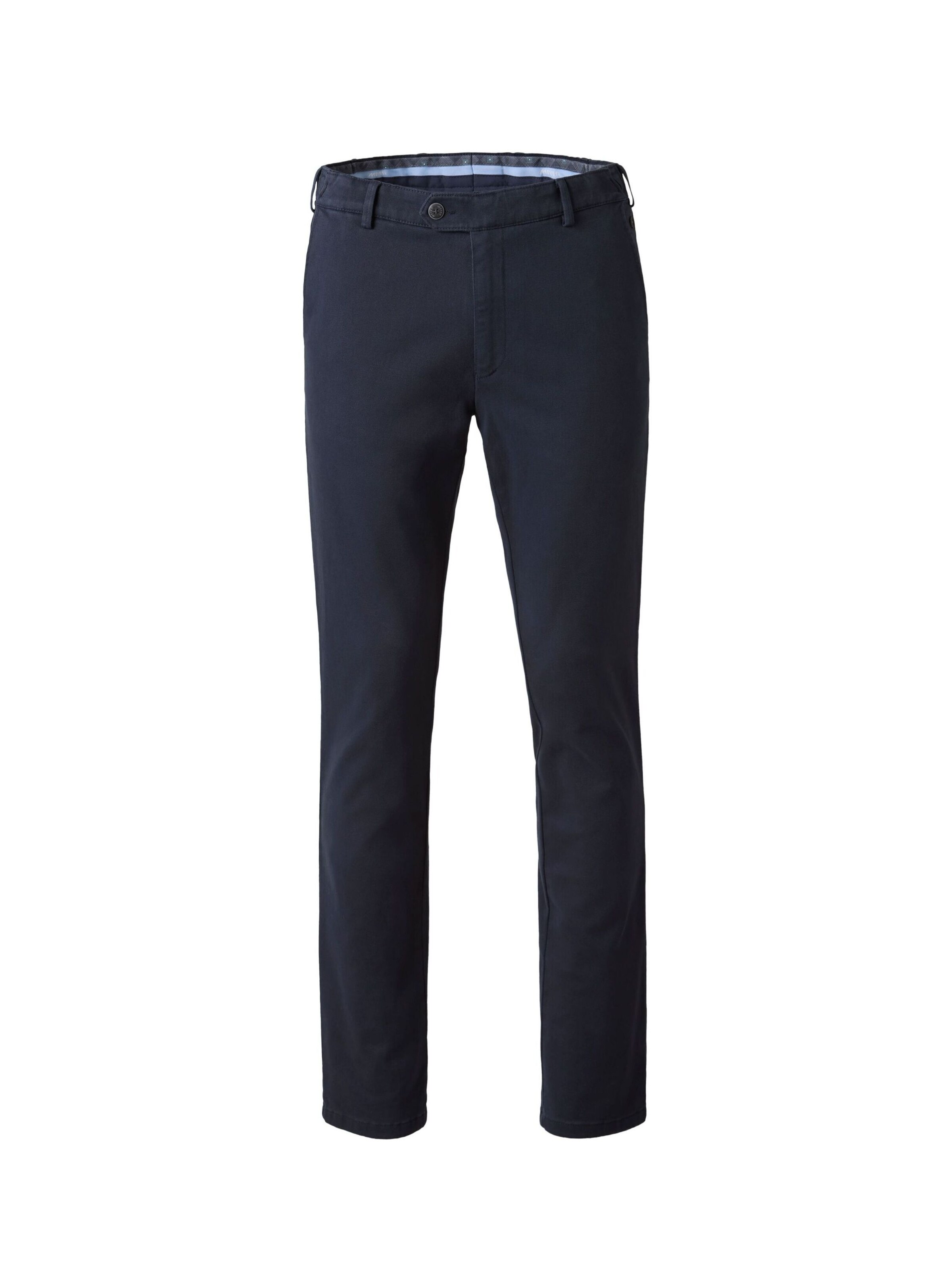 MEYER Chino trousers in Blue: front