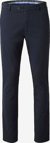 MEYER Chino in Blauw: voorkant