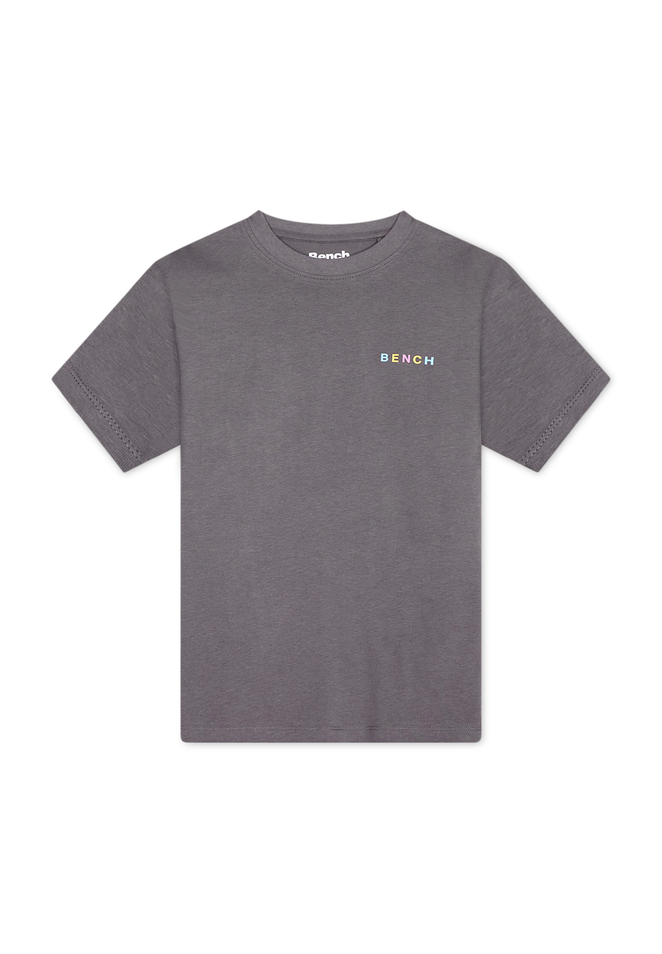 BENCH T-Shirt in Grau: Vorderseite