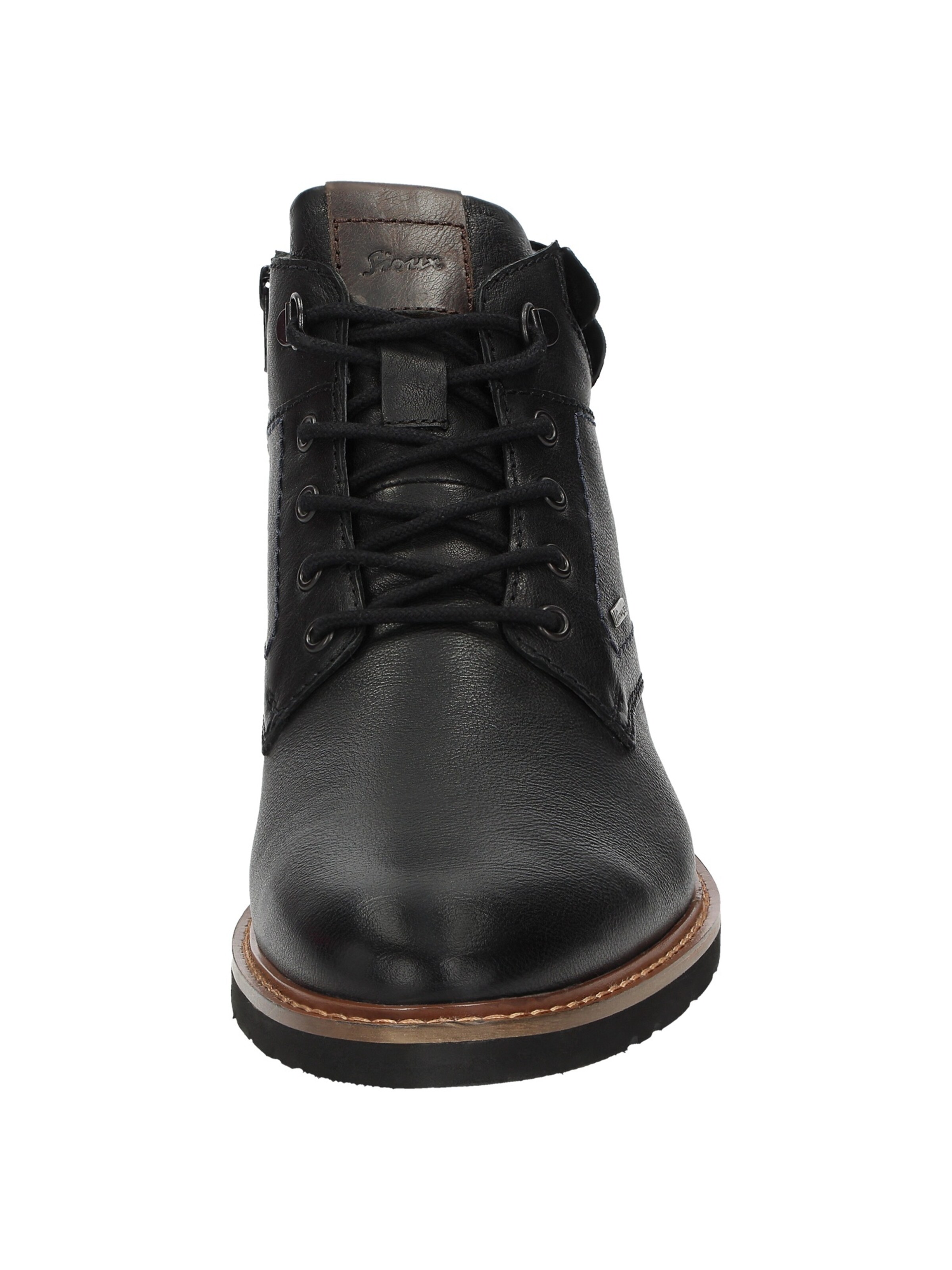 SIOUX Lace-up boots 'Rostolo' in Black