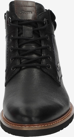 SIOUX Lace-Up Boots 'Rostolo' in Black