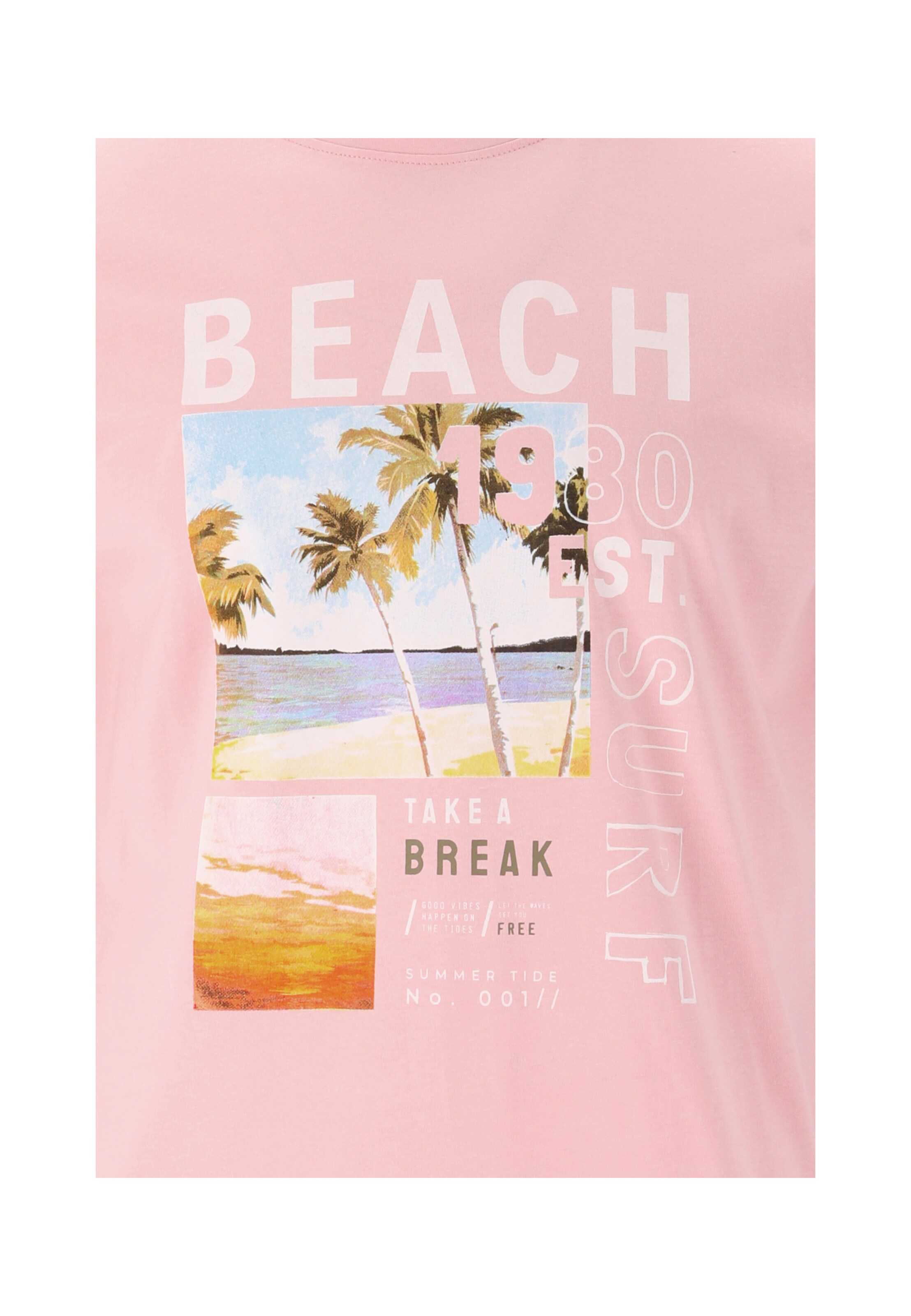 Cruz T-Shirt 'Thomsson' in Pink