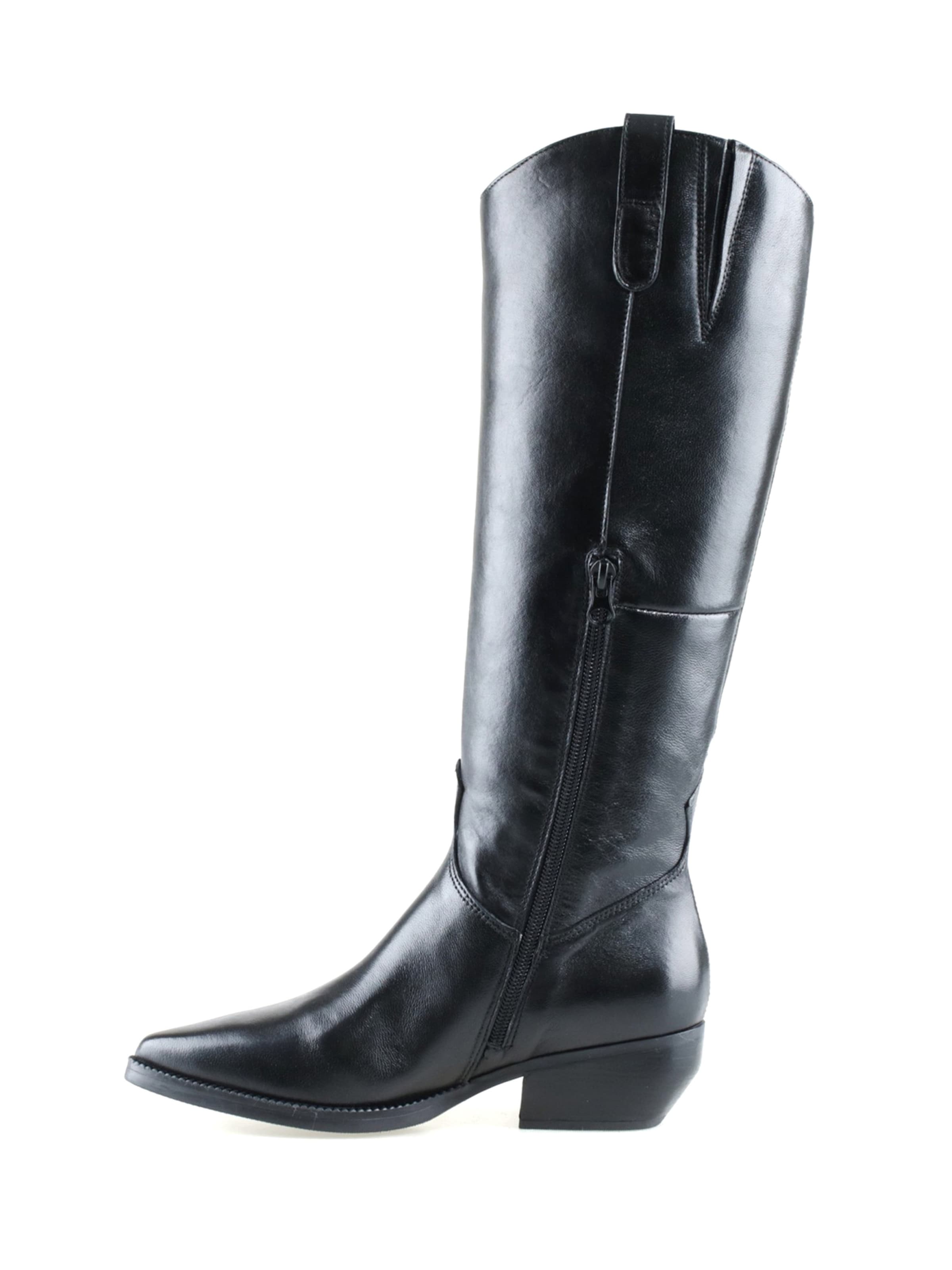 MJUS Stiefel 'ALVISIA' in Schwarz: Vorderseite