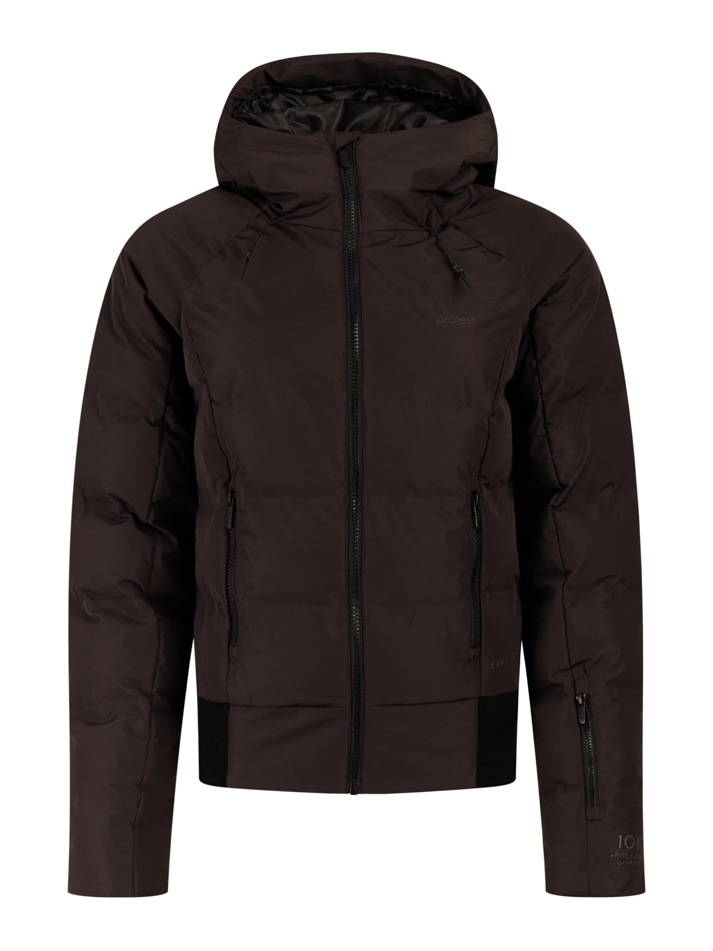 Veste de sport 'PRTALYSUMI' PROTEST en marron : devant