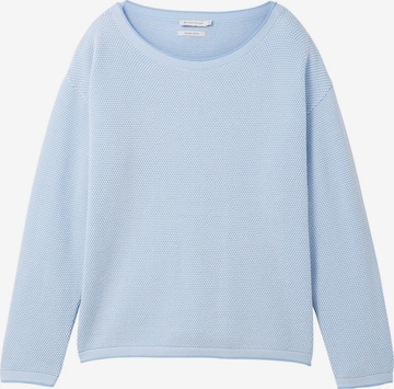 TOM TAILOR Sweater in Blue: front