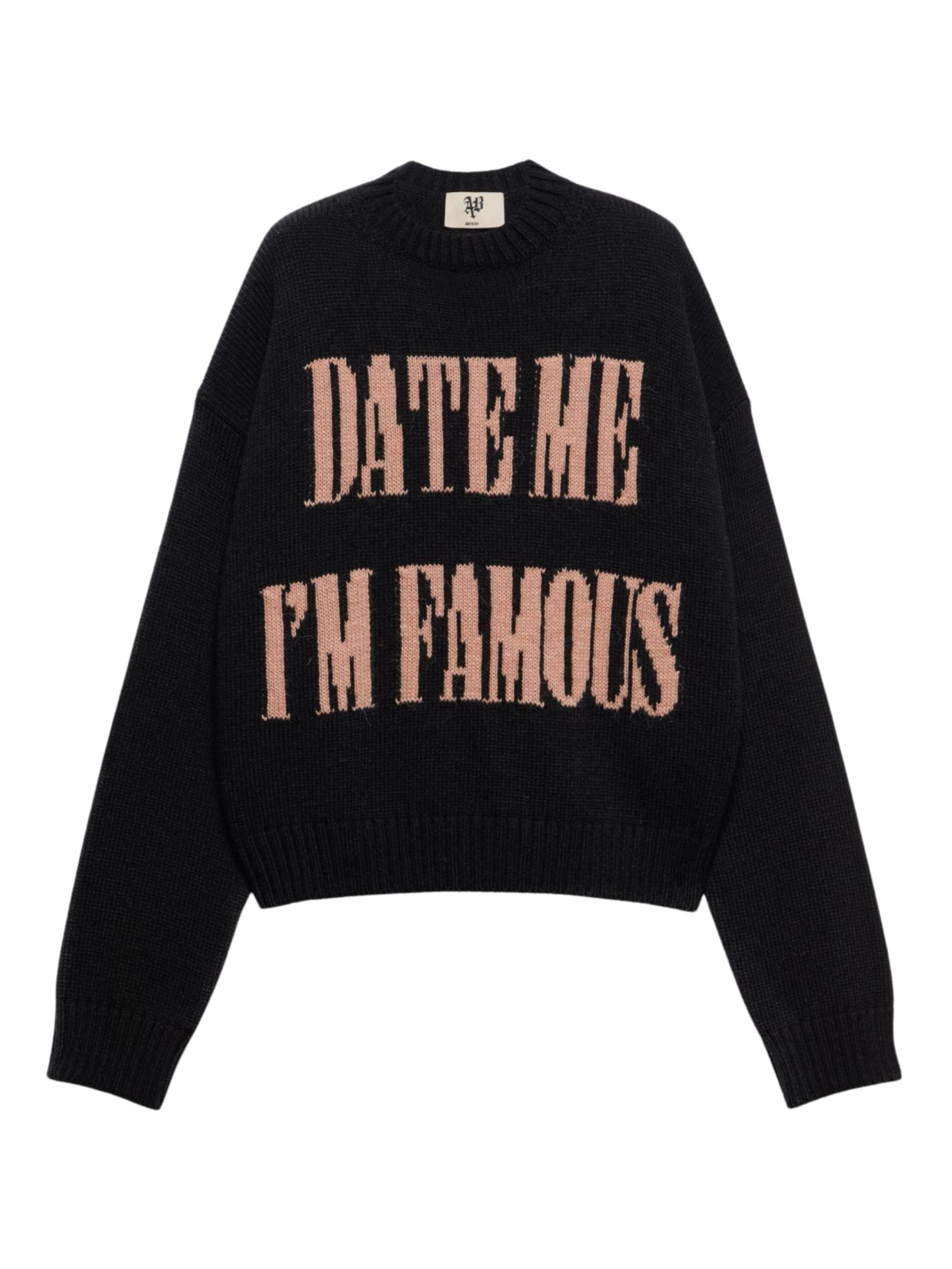 Aniye By Sweater in Black: front