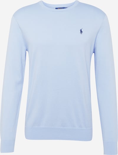 Polo Ralph Lauren Pull-over en bleu clair / bleu foncé, Vue avec produit