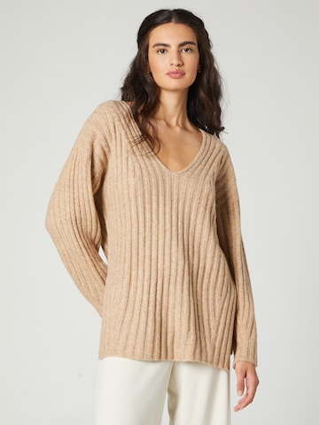 Guido Maria Kretschmer Women Sweater 'Jolin' in Beige: front