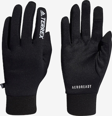 Gants de sport ADIDAS TERREX en noir : devant