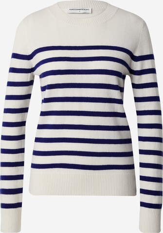 Pure Cashmere NYC Sweater in White: front