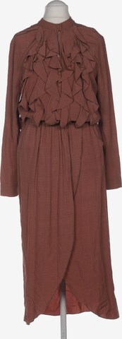 GUSTAV Dress in M in Brown: front