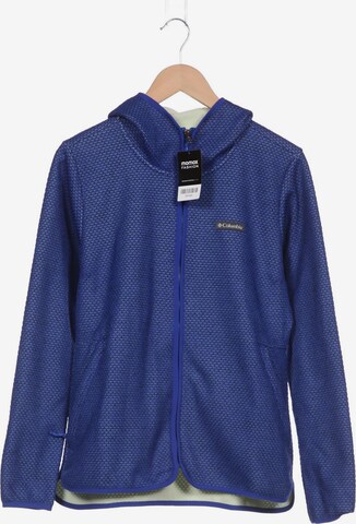 COLUMBIA Sweatshirt & Zip-Up Hoodie in L in Blue: front