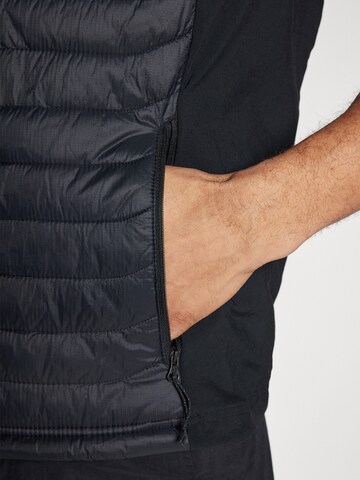 COLUMBIA Αθλητικό γιλέκο 'Powder Pass™' σε μαύρο