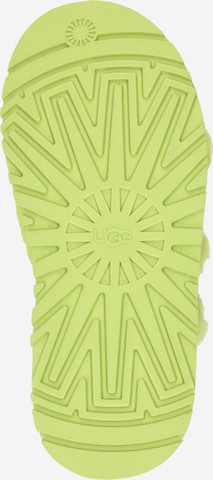 UGG - Zapatillas de casa 'DISCO' en amarillo
