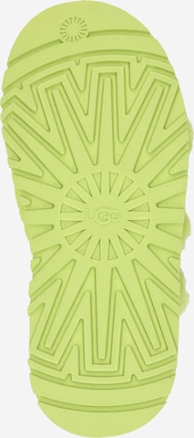 Pantoufle 'DISCO' UGG en jaune