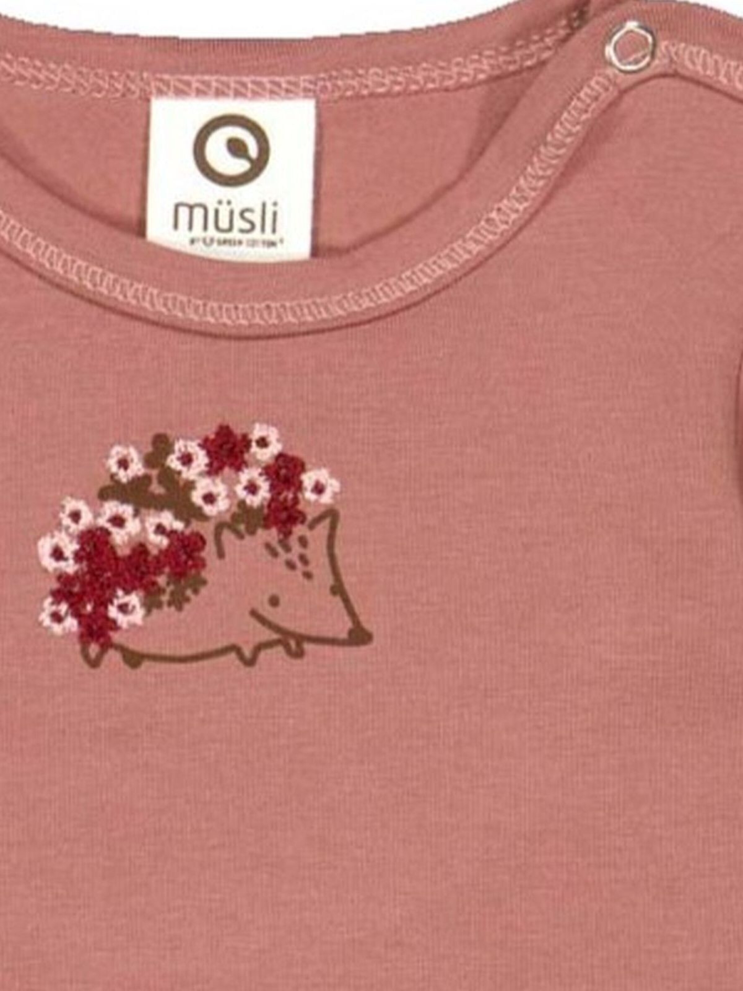 Müsli by GREEN COTTON Rompertje/body in Roze