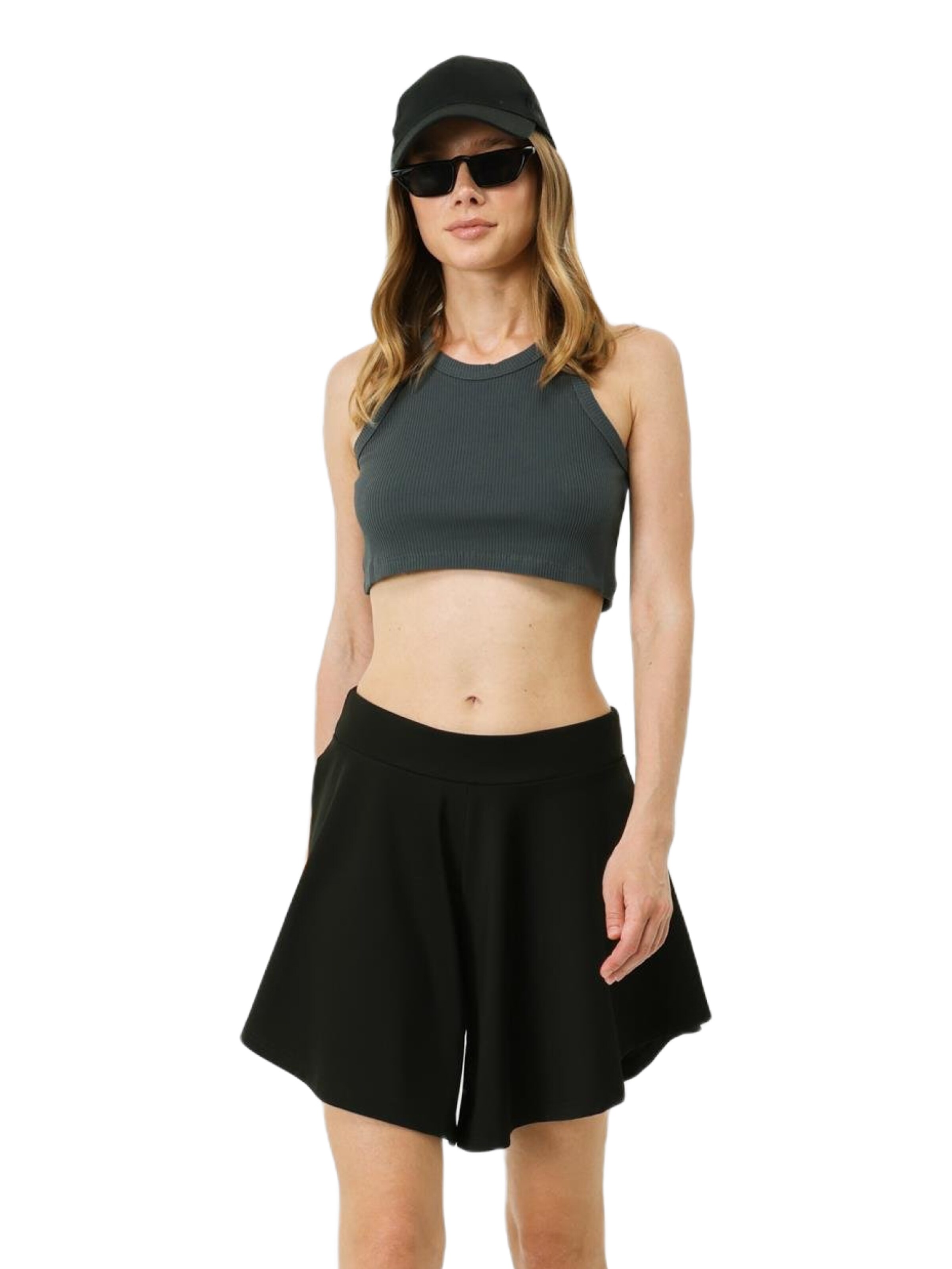 C&City Loose fit Trousers in Black