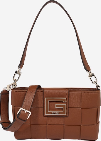 GUESS Shoulder bag 'Liberty' in Brown: front